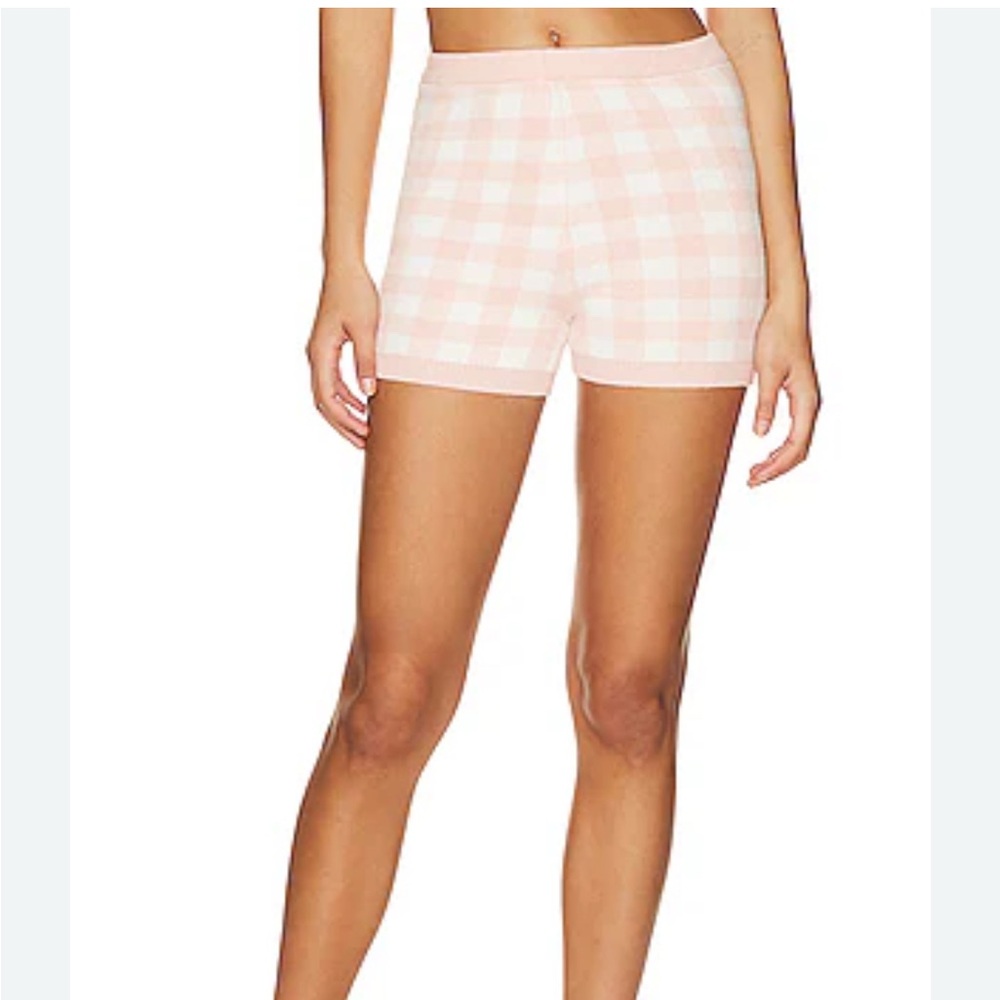 Lspace Francie Short Pink Gingham